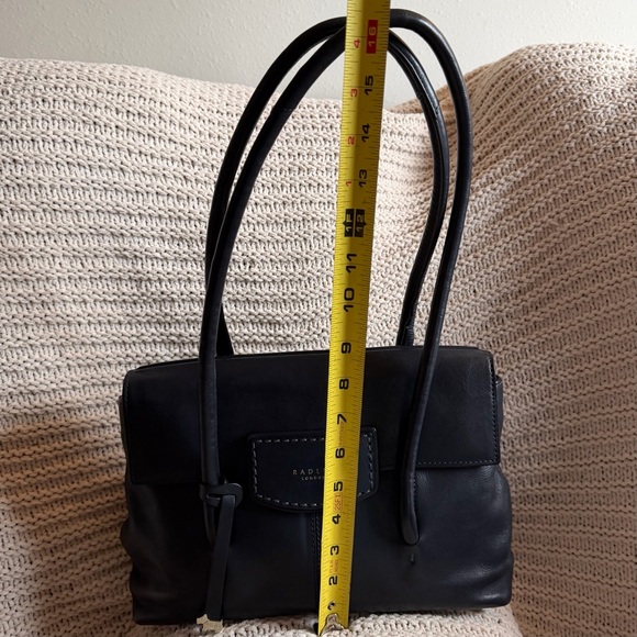 Radley London Burnham Beeches Medium Flapover – Dark Navy Dust Bag - Picture 8 of 13